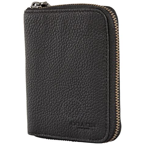 coach zipper wallet men